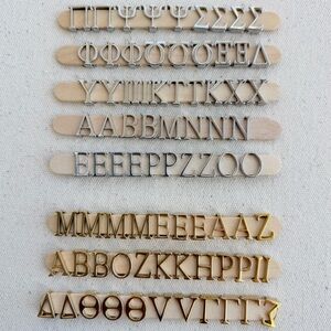 Keep Collective *Greek Letters* Retired Your Choice $7 each